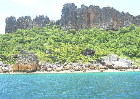 Nosy Hara: one of the Park's islets where dugongs are often sighted